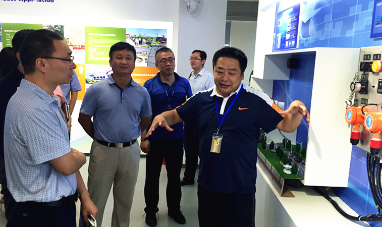 合肥市包河区领导来九州酷游参观考察